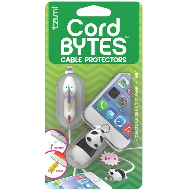 Protectores De Cable Tzumi bytes-universal-Dragón & Moster {} Nuevo en Paquete